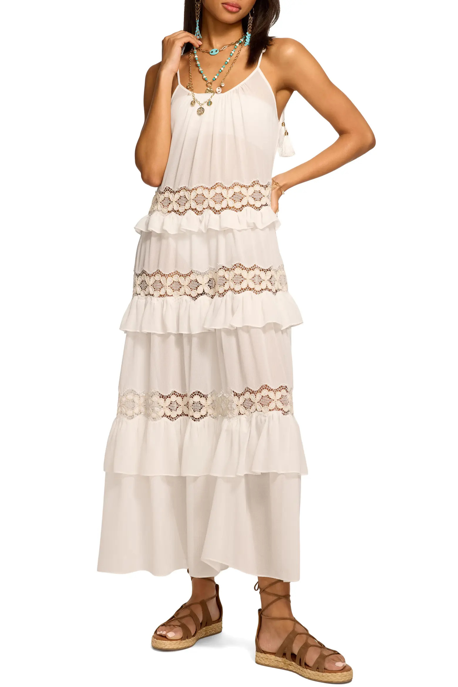 Lisbeth Ruffle Maxi Dress (Women) | Nordstrom | Nordstrom