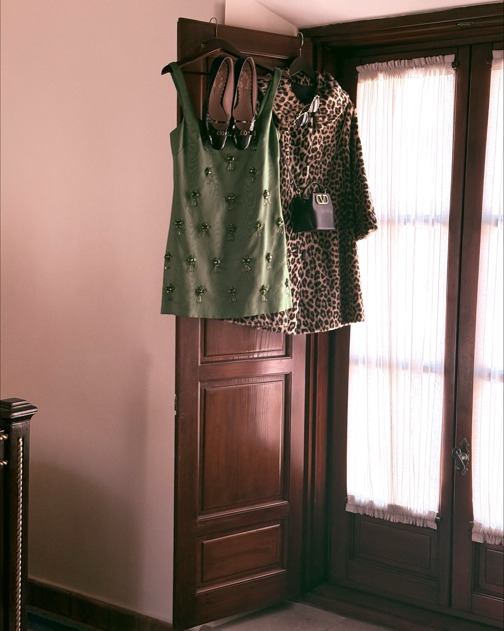 Welcome party and a dinner date in San Miguel ✨

The days are beautiful and warm but the chill sets in right at sunset so I have a leopard swing coat with me to carry me through the evening. 
My dress is by fellow LTKer, Natalie Steen of the Nat Note - and I love that it is beaded on the front and the back! It’s such a perfect holiday dress. 
My coat is vintage and I had it cut to a swing dress length- don’t be afraid to do the same if you find a print you like in the wrong length! 

#LTKParties #LTKHoliday #LTKSeasonal