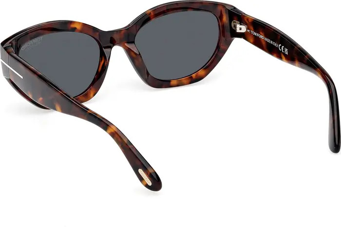 Penny 55mm Polarized Geometric Sunglasses | Nordstrom