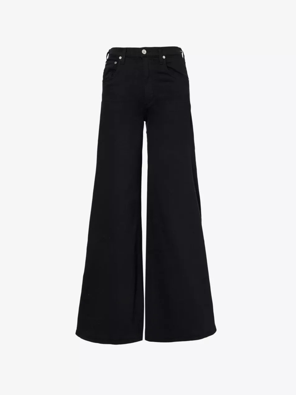 Amari Ultra flare-leg high-rise stretch-denim jeans | Selfridges