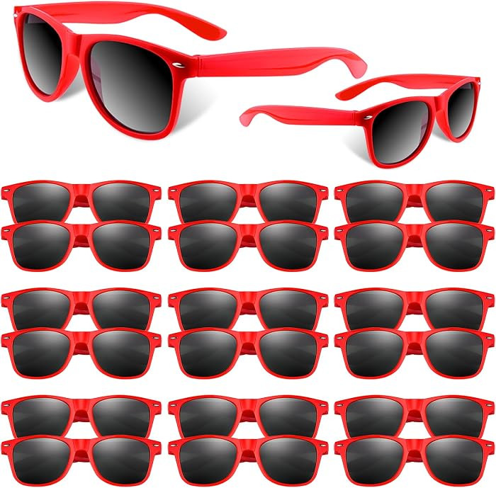 10/20/40 Pack Kids Sunglasses Bulk Retro Party Favors for Wedding Beach Summer Pool Party Supplie... | Amazon (US)