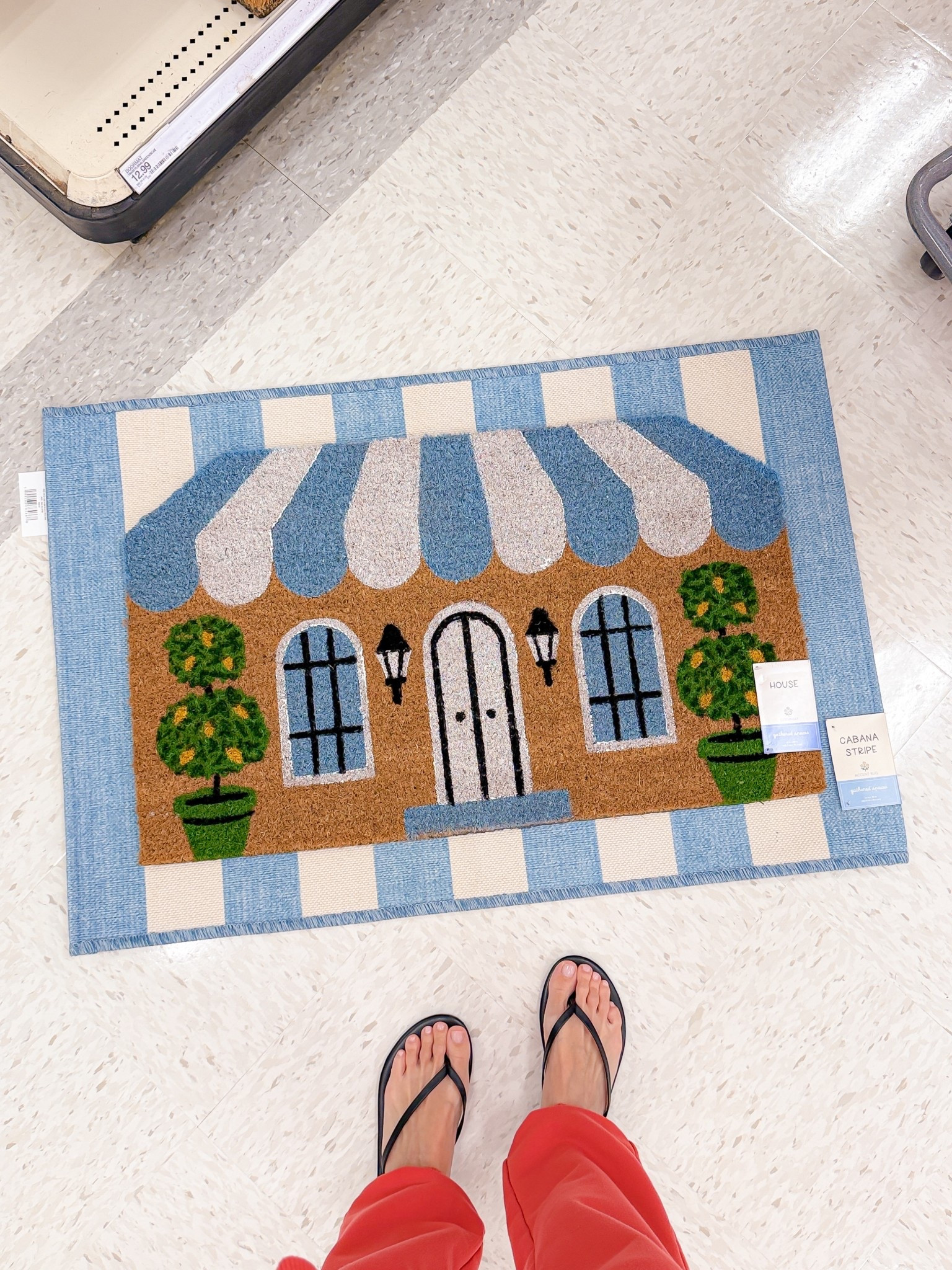 Beautiful front door doormats! 