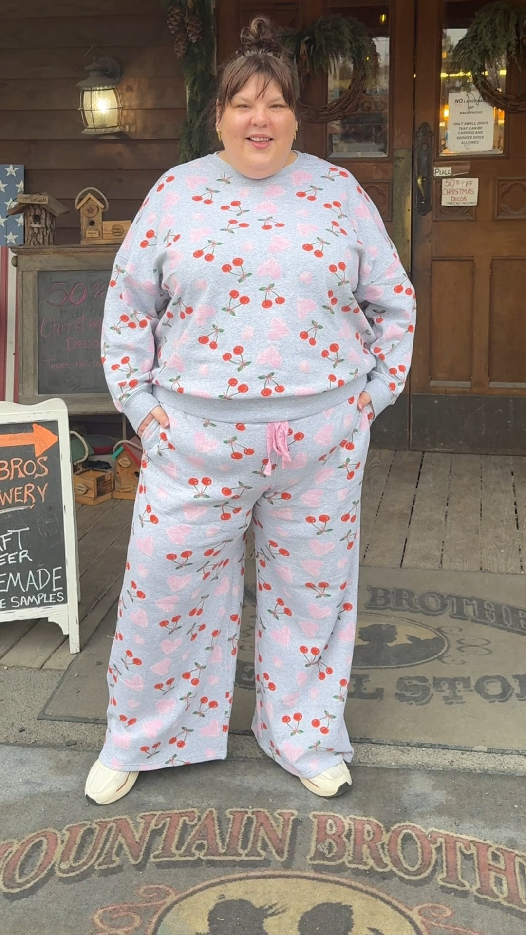 I’m in the 3x in both pieces and it fits TTS  

#LTKPlusSize #LTKTall #LTKOver40