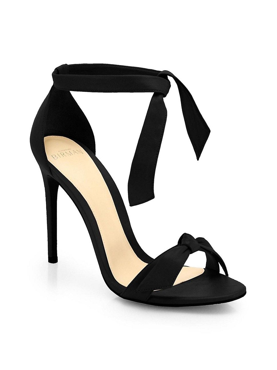 Clarita Bow Leather Sandals | Saks Fifth Avenue