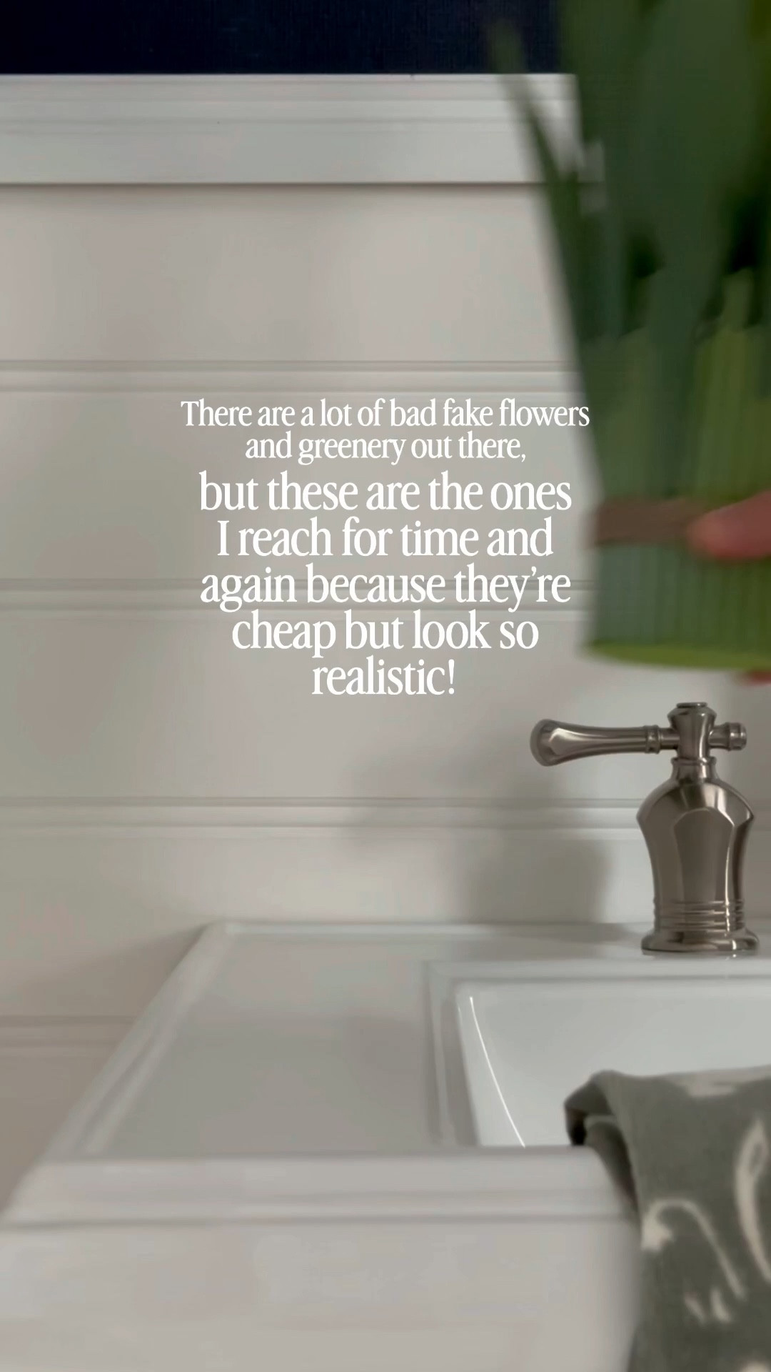 There are a lot of bad fake flowers and greenery out there, but these are the ones that I reach for time and again because they’re cheap but look so realistic! 

#LTKHome