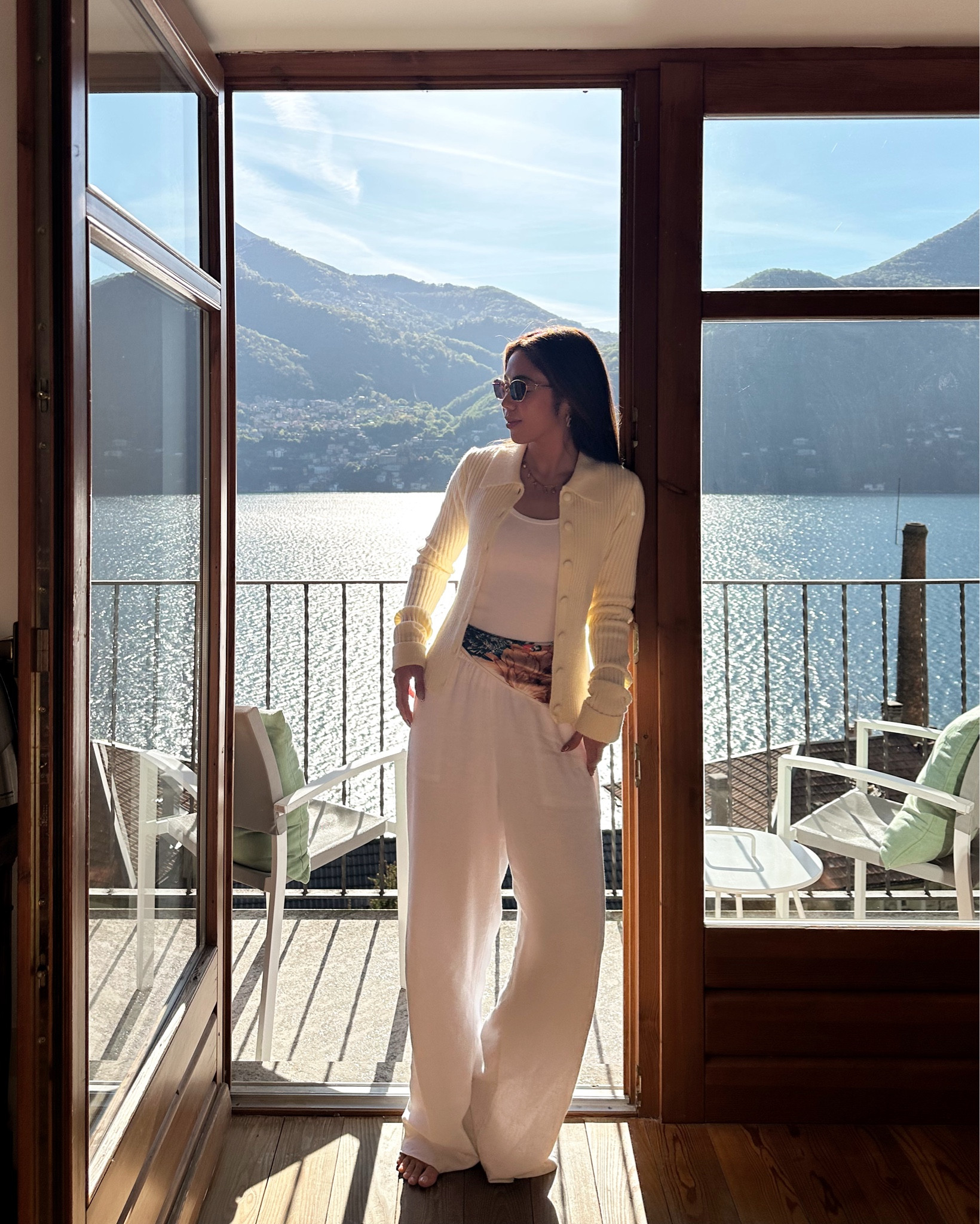 lake como outfit 🚤  used my souvenir silk scarf as a belt 

#LTKSummerEdit #LTKSeasonal #LTKPetite