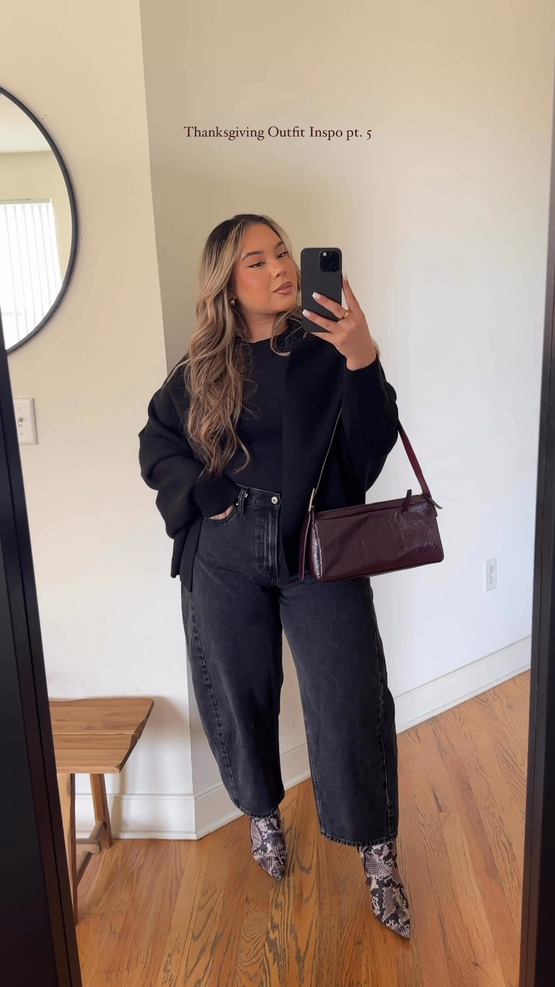 Thanksgiving Outfit Inspo; sizing 👇🏼 

Cardigan: M 
Jacket: M 
Jeans: 31 Curve Love 


#LTKSeasonal #LTKMidsize #LTKStyleTip