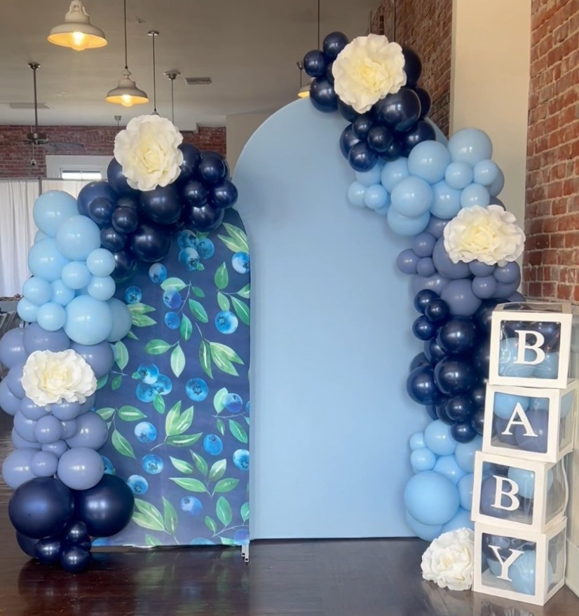 Blueberry theme baby shower balloon backdrop 

#LTKKids #LTKParties #LTKBaby