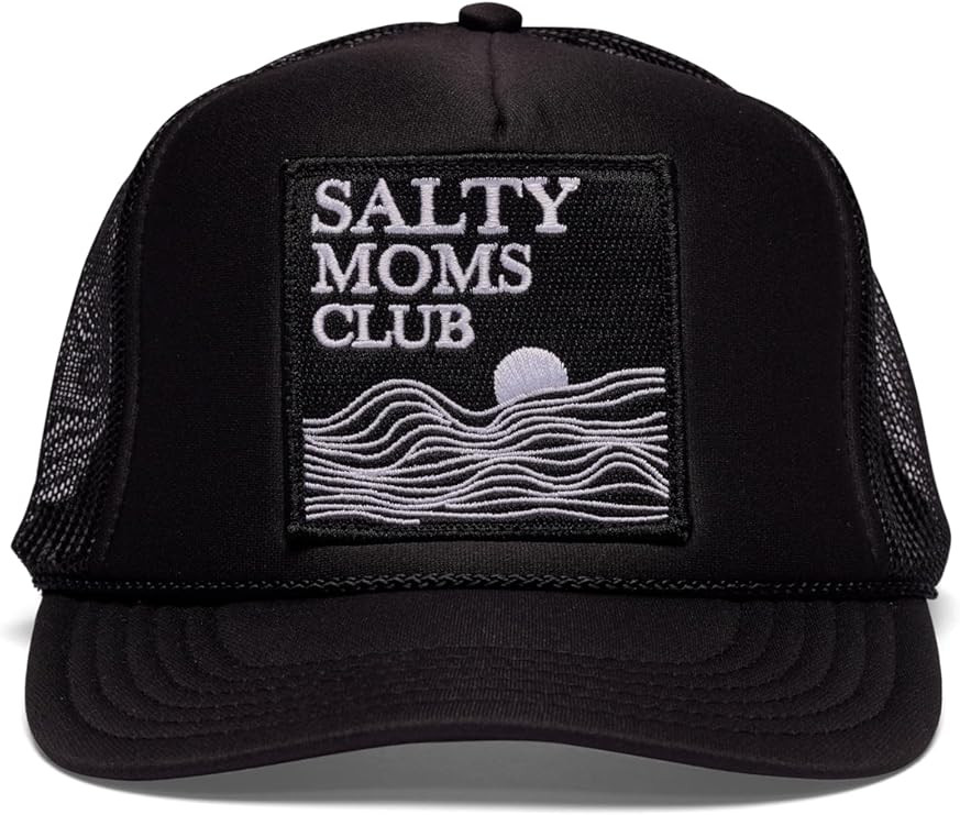 Friday Feelin' Salty Moms Club Trucker Hat - Adjustable Baseball Hats for Women, Mesh Snapback Ha... | Amazon (US)