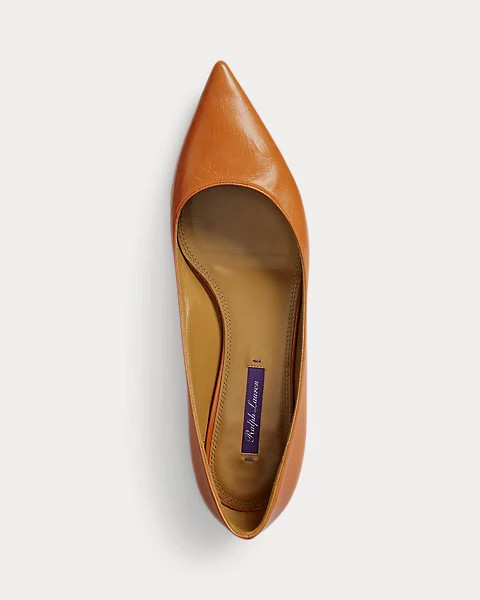 Kendrya Goatskin Ballet Flat | Ralph Lauren (UK)
