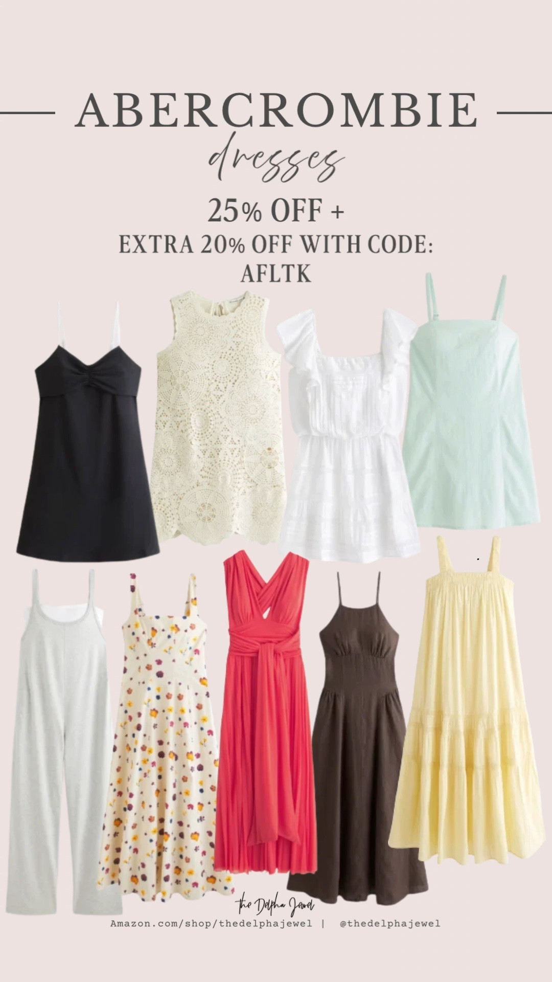 @abercrombie 25% off dresses‼️ + an extra 20% off everything with code: AFLTK

100% cotton maxi dress, sculptlux mini dress, 100% linen midi dress, on the go jumpsuit, mila midi dress, bra free everyday skort, crochet mini dress, 

Over 40 style, wedding guest dress summer, summer outfits, summer dresses, date night outfits, vacation outfits beach, beach vacation outfits

#LTKxAbercrombie #LTKSaleAlert #LTKOver40