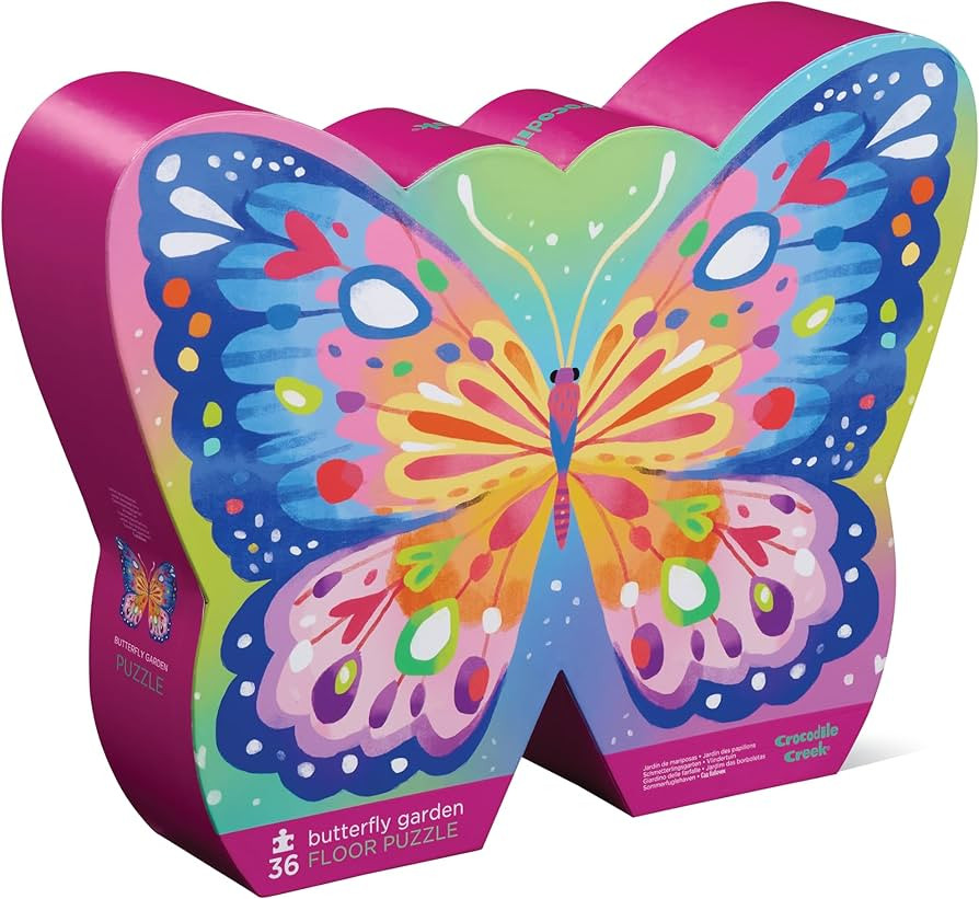 36-pc Puzzle/Butterfly Garden | Amazon (US)
