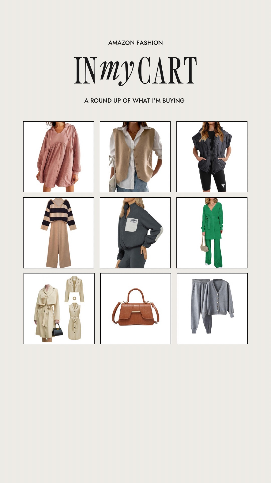 Shop what’s in my amazon cart this week! 

#LTKfindsunder50 #LTKSeasonal #LTKstyletip