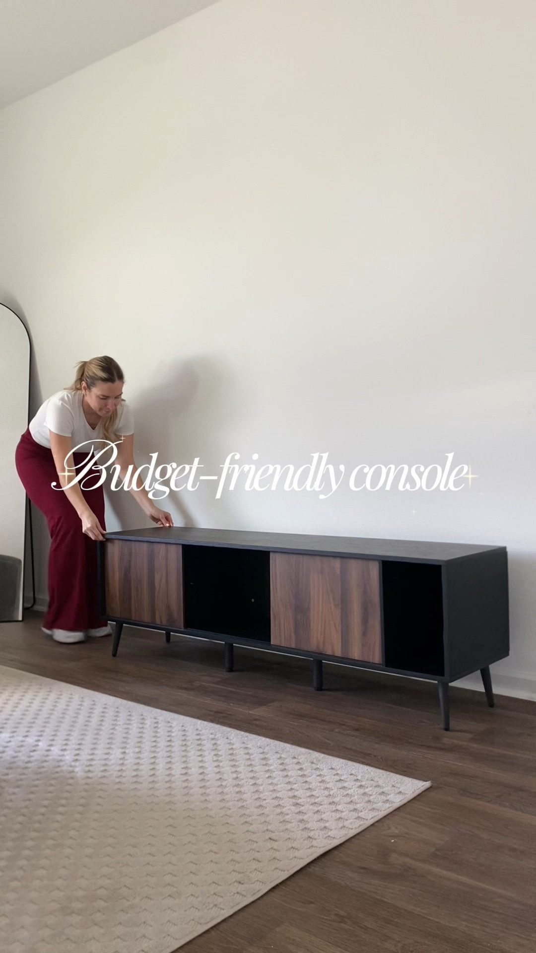 If you’re looking for a budget-friendly TV stand, this one is such a good find.  The price is amazing, and the colors and design are just so pretty.

#LTKHome