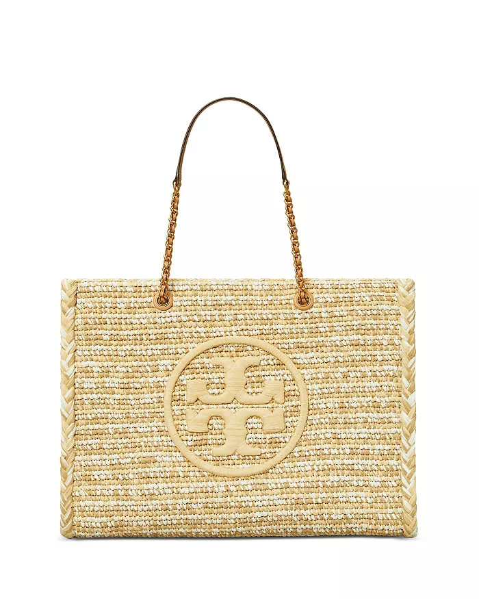 Ella Raffia Mélange Chain Tote | Bloomingdale's (US)