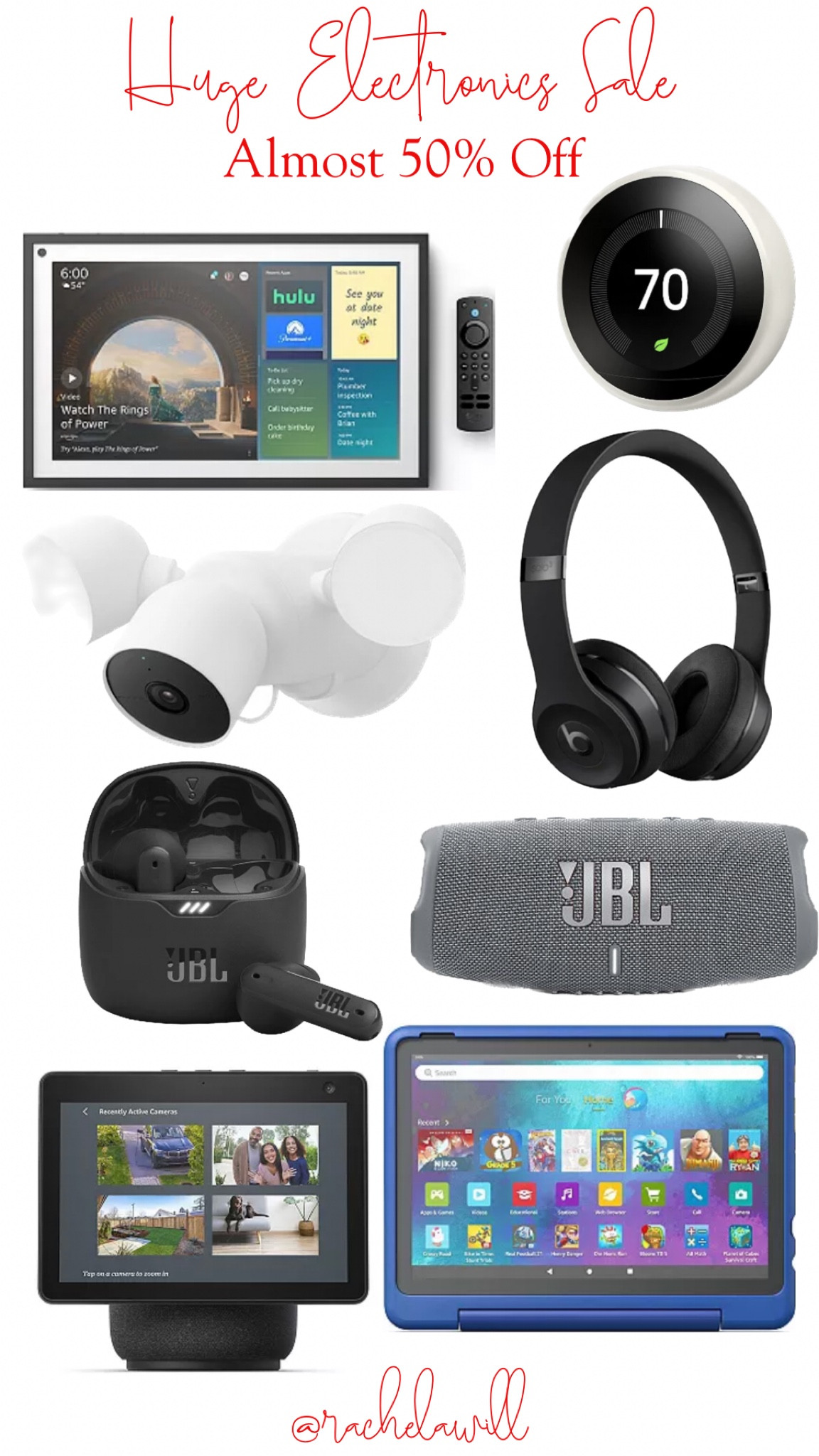 HUGE SALE ALERT ‼️ 🔔

Electronics are on MAJOR sale and I’ve put together some of the top sales you NEED 🎁
 
I will definitely be adding these to my Christmas list🎄

#cybermonday #christmas #homegiftguide #christmashome #electronicsgiftguide #electronics #holidays #holidaygiftguide 

#LTKsalealert #LTKCyberWeek #LTKhome