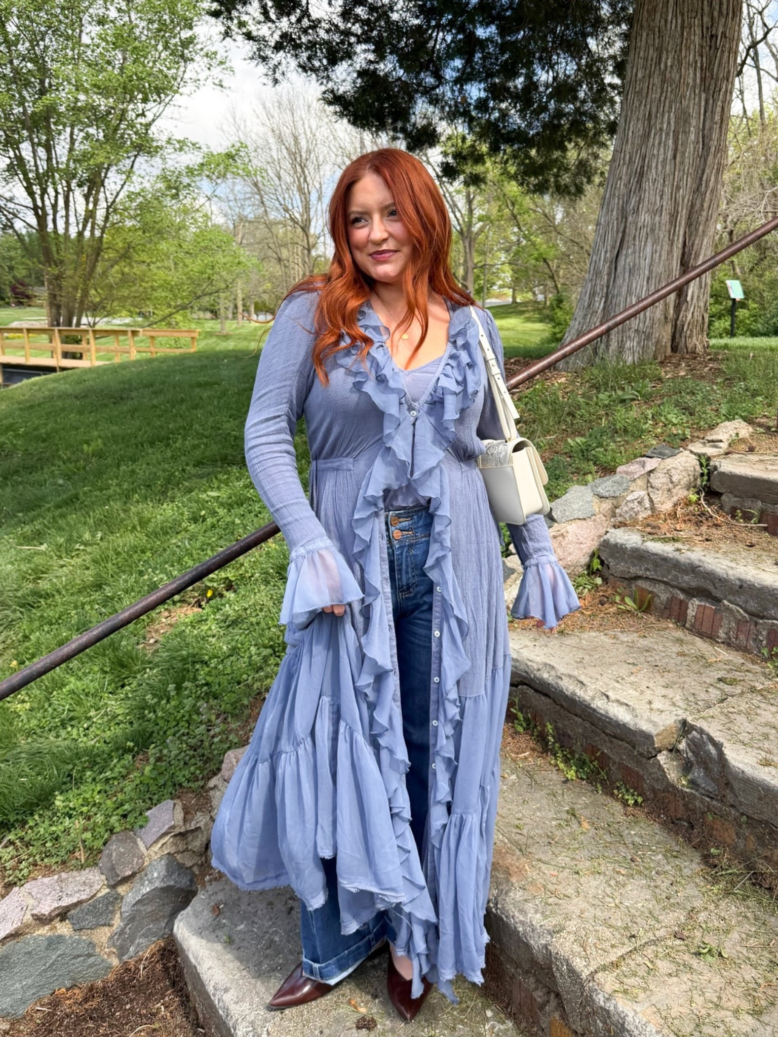 Spring tunic top outfit! Daisy Jones aesthetic

| JEANS: risen jeans style #PW21529 

 #LTKFestival #LTKootd #LTKSeasonal