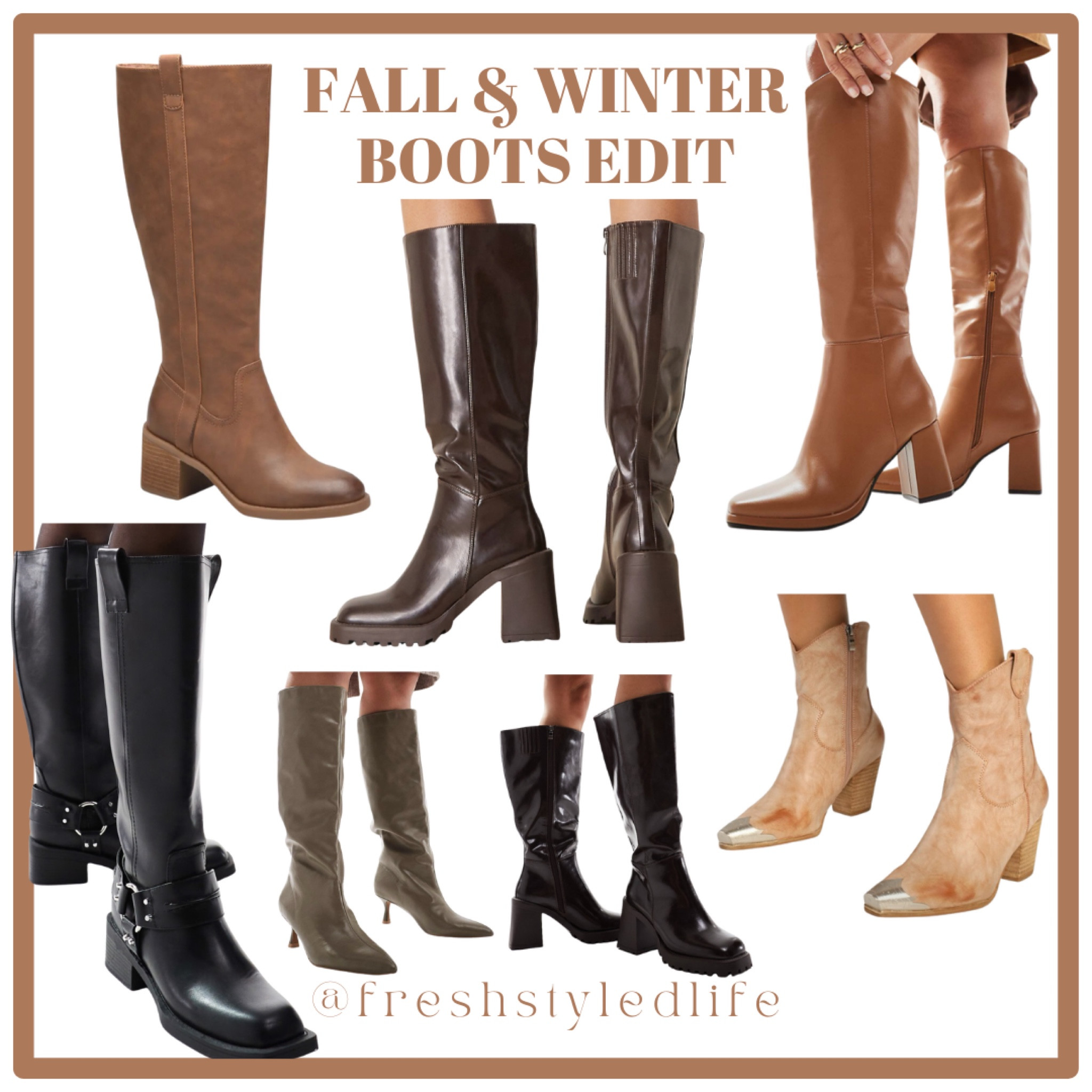 Favorite time of the year, because we get to wear boots!!!

#LTKStyleTip #LTKShoeCrush #LTKSeasonal