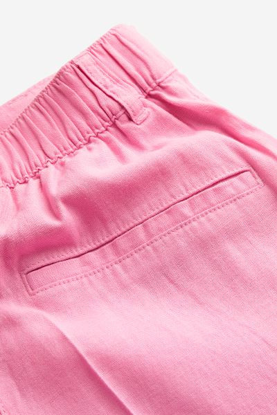 Linen-blend Twill Pants | H&M (US + CA)