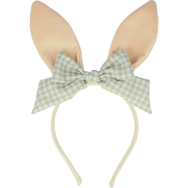 Velvet Bunny Ears Headband With Bow - Meri Meri Hair Accessories | Maisonette | Maisonette