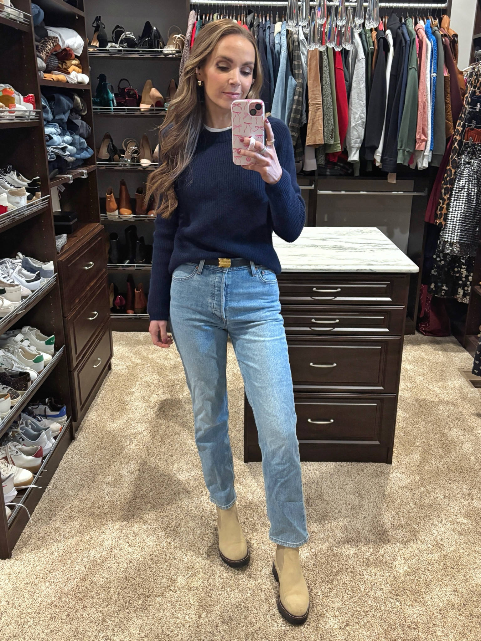 Monday easy layers outfit of the day