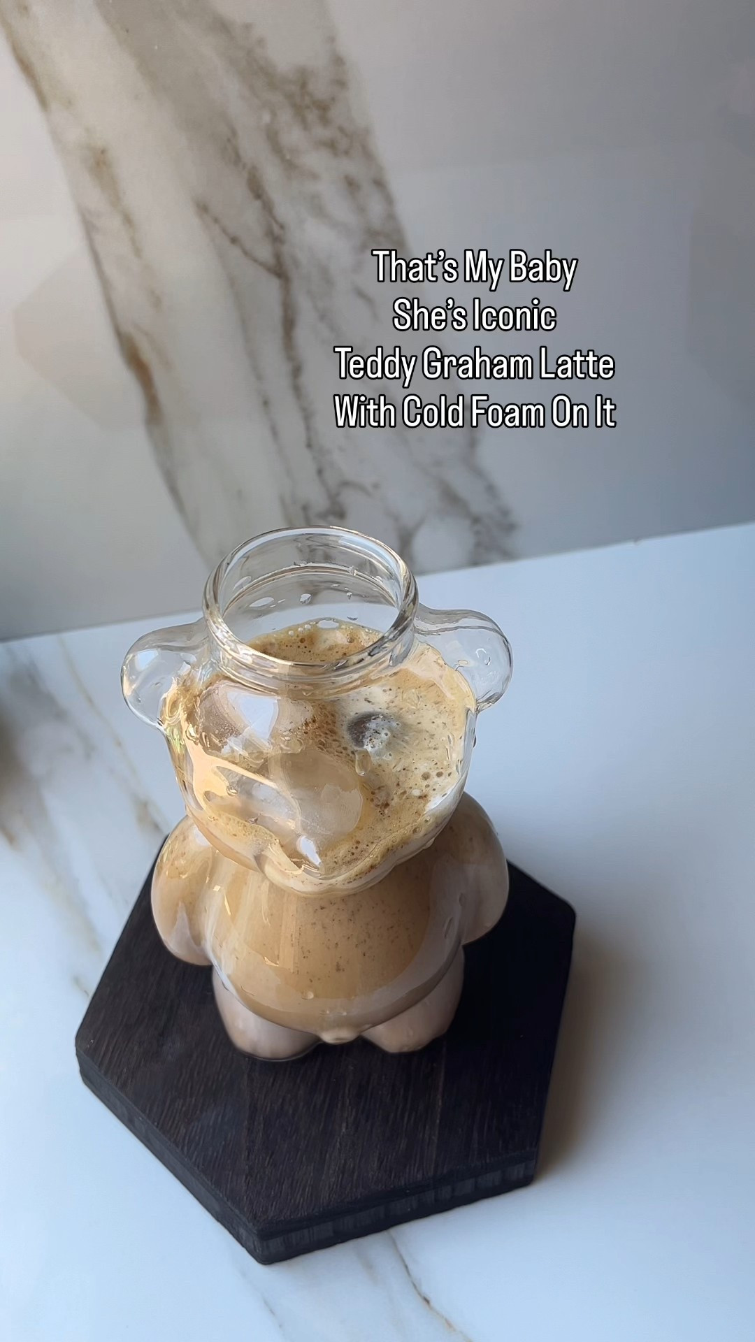 The Teddy Graham latte is my baby and it’s ICONIC. Oh and I couldn’t forget delicious cold foam. Happy Friday! 

#LTKHome #LTKOver40