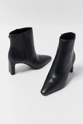 Saige Black Ankle Bootie by Sam Edelman | Avara