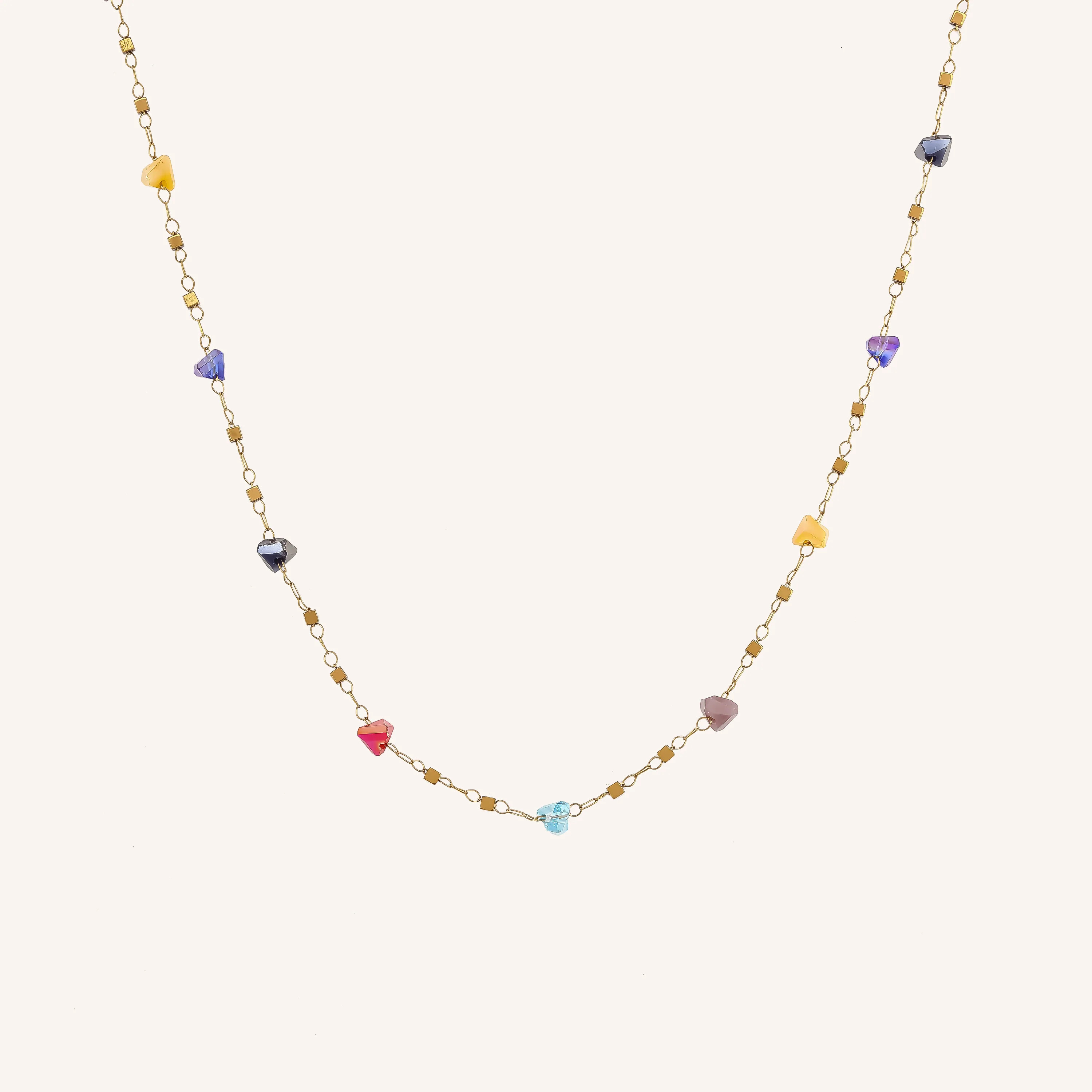 Crystal Stone Necklace | Victoria Emerson
