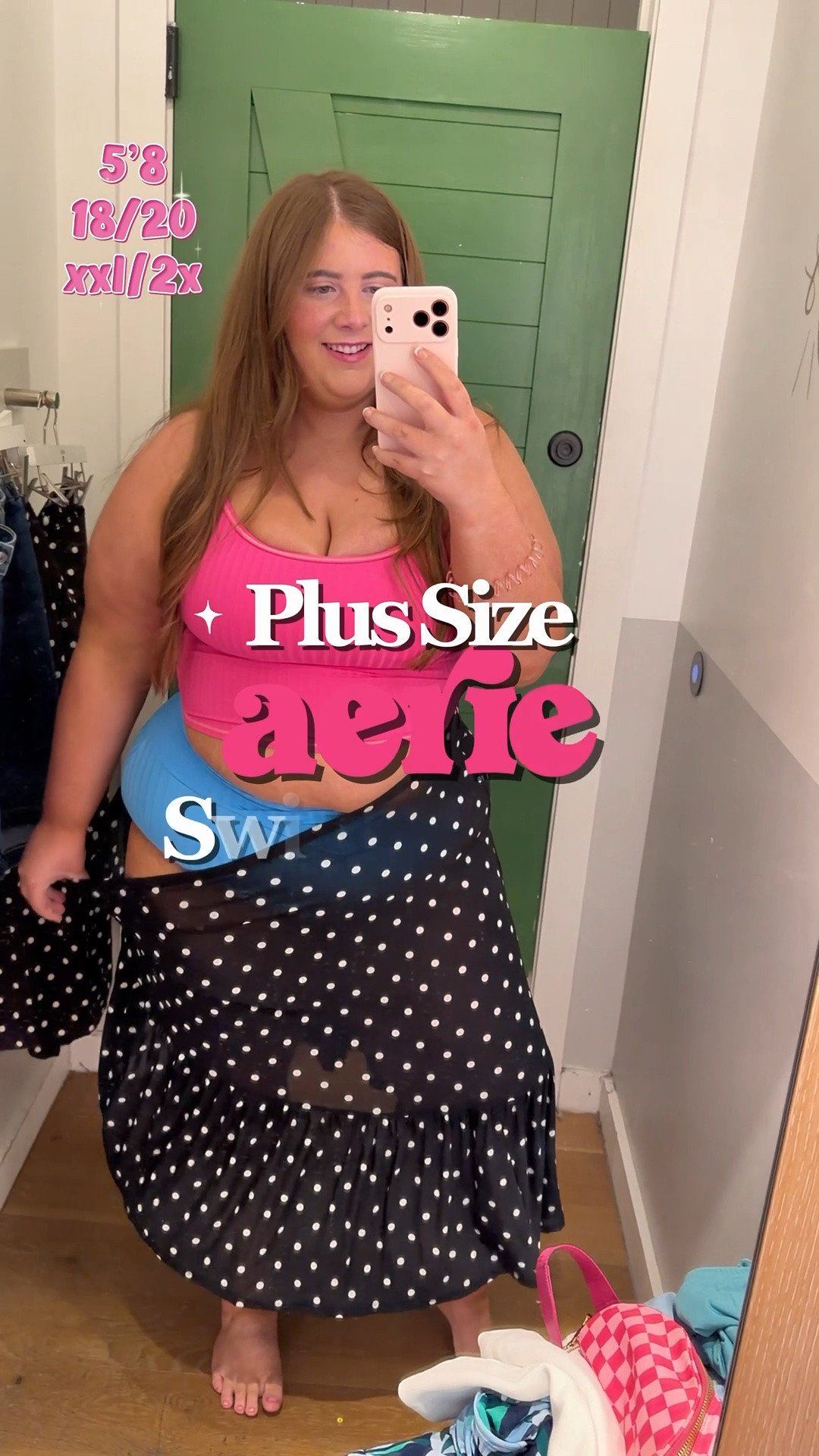 @Aerie has so many good finds for swim and summer, even for the plus size girlies! Here are some of my favs! Sadly the polka dot skirt is sold out :( 

Sizing:
Pink top: xl
Blue bottoms: xxl
Yellow bottoms: xl
Orange top: xxl
White skirt: xxl (I’d size down to an xl!)
Striped bottoms: xxl (sold out :(
Polka dot skirt: xl (sold out :(

#LTKSwim #LTKPlusSize #LTKSaleAlert