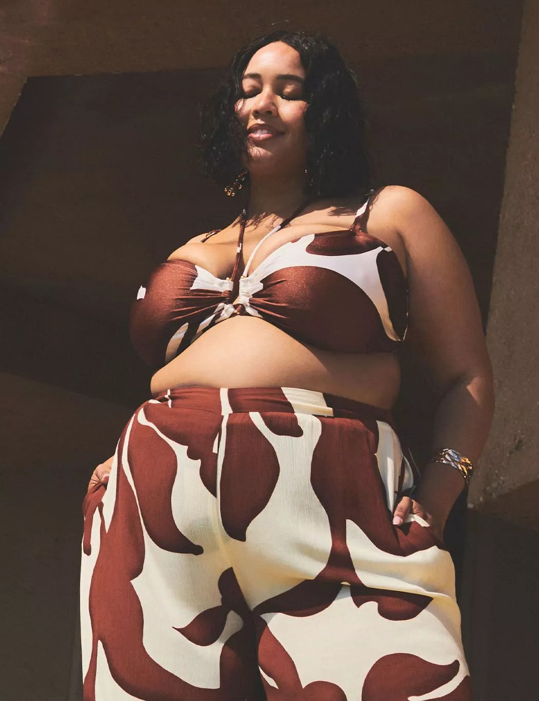 Gabi Fresh Swim x ELOQUII U-Wire Detail Bikini Top | Eloquii