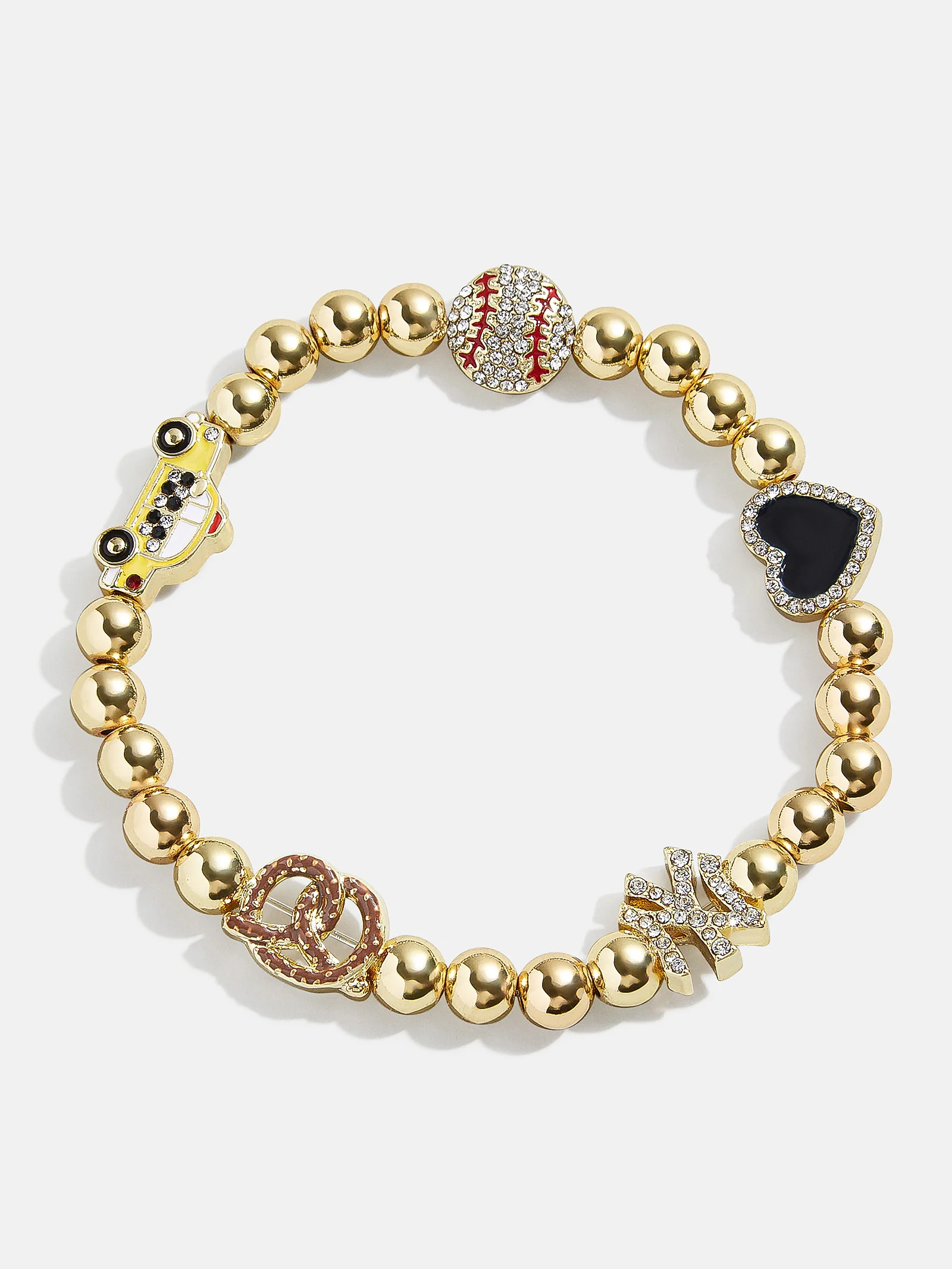 MLB Pisa Charm Bracelet - New York Yankees | BaubleBar (US)