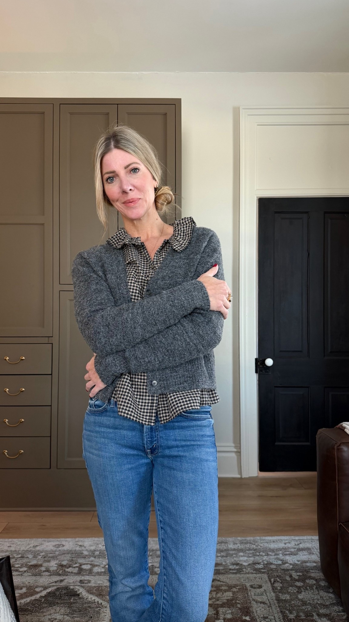 Outfit deers- this cardigan from free people is my absolute favorite dress it up or down. I loved wear graphic T-shirts under it. The plaid shirt underneath is from Old Navy and the jeans are mother. My absolute favorite. They’re so comfortable and very flattering. Definitely worth the splurge.

#LTKSaleAlert #LTKdayinmylife #LTKBeauty