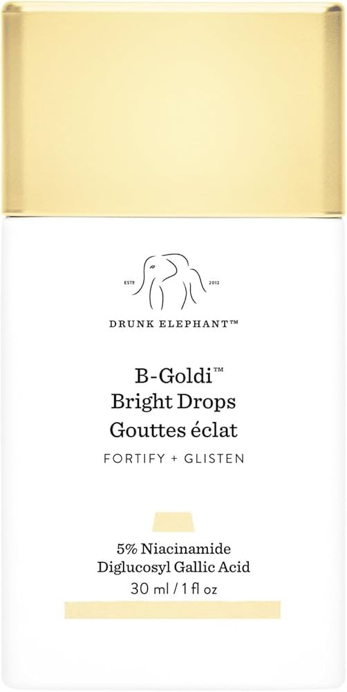 Drunk Elephant B-Goldi Bright Drops - 30 ml/1 fl oz - Illuminating Color Serum Drops - Clean Clin... | Amazon (US)
