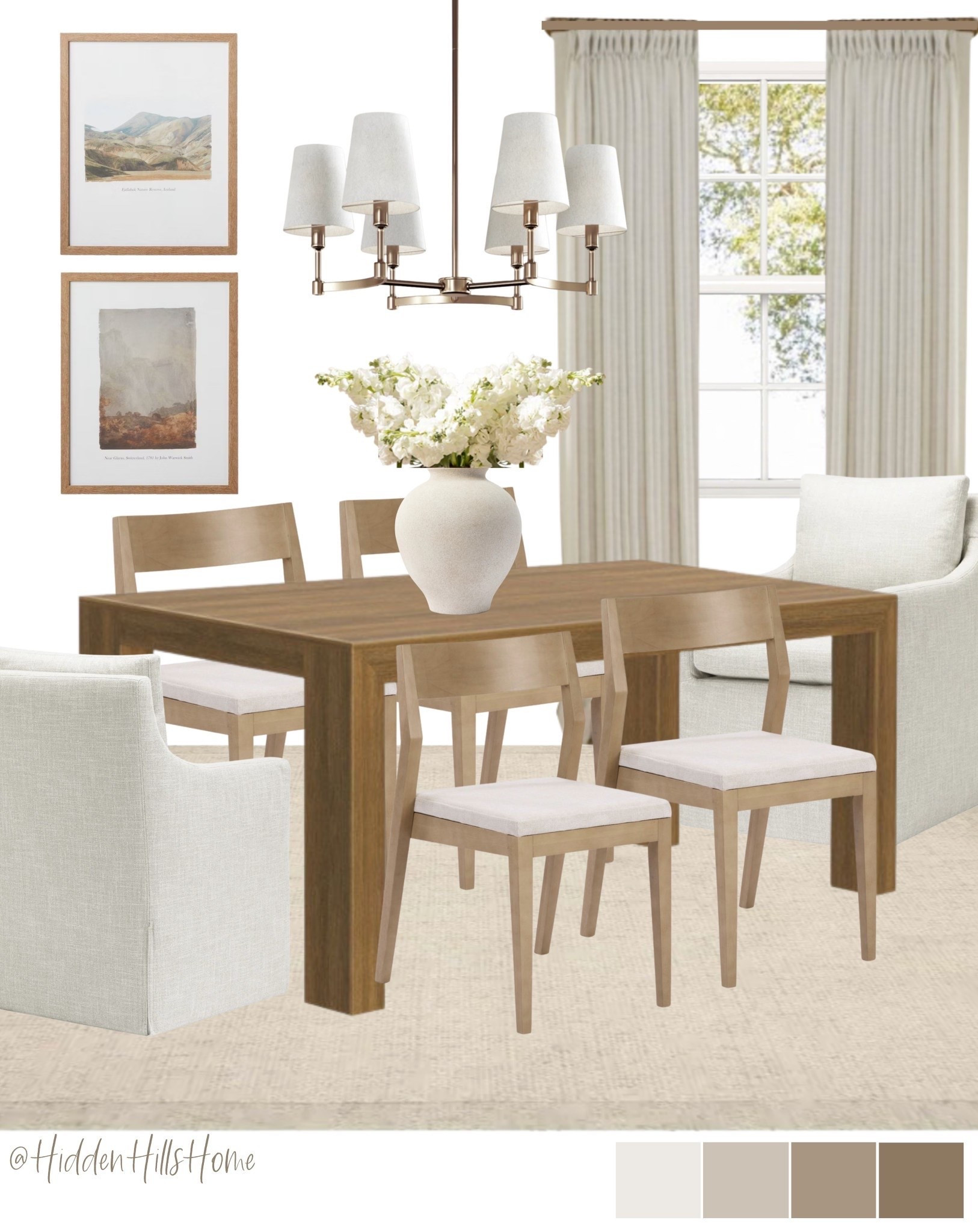 Dining room mood board, dining room decor ideas, dining table, dining chairs, dining room design, dining room inspiration #home

#LTKHome #LTKSaleAlert #LTKSeasonal