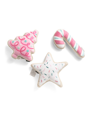 3pk 18x18 Shaped Sugar Cookies Decorative Pillows | TJ Maxx