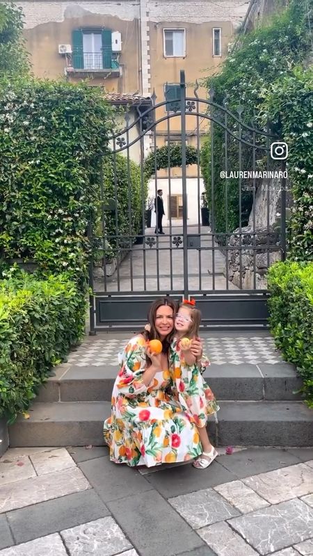 Mommy & me cara cara dresses Italy vacation 
My dress keeps selling out but they have a lot of matching options and it was restocked few times 
Lemon dresses
Orange dresses
Mommy & mini dresses 
Mommy daughter matching
Family matching 

#LTKfamily #LTKeurope #LTKtravel