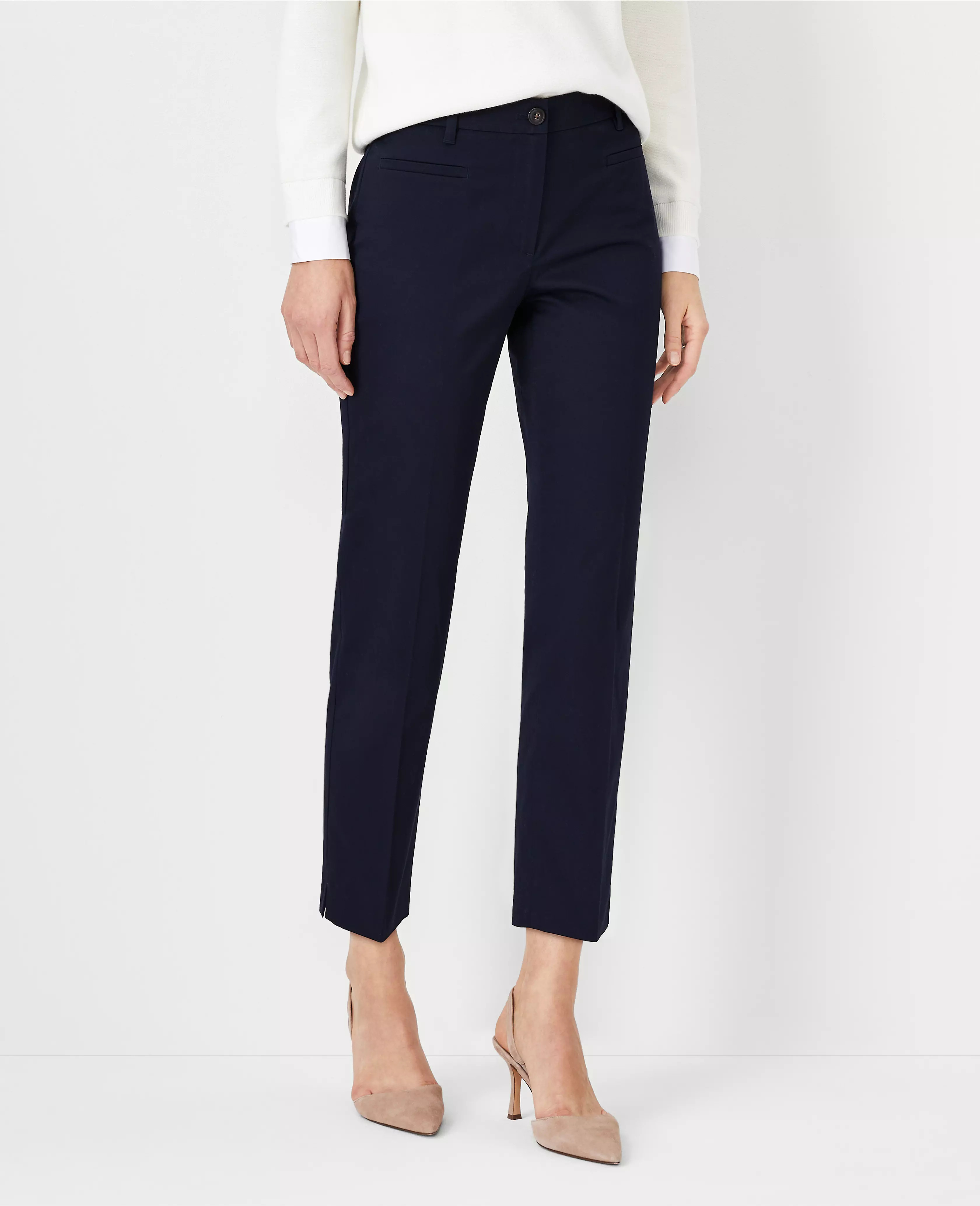 The Cotton Crop Pant | Ann Taylor (US)