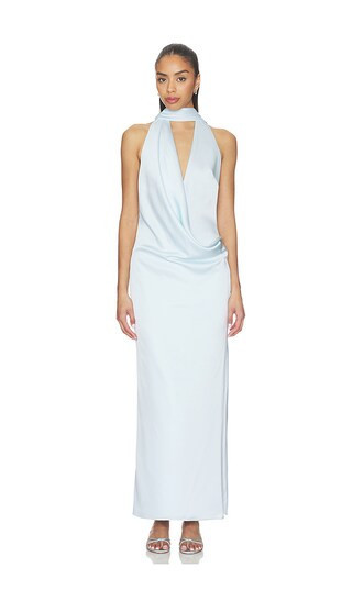 Lovers and Friends Faby Maxi Dress in Baby Blue. - size L | Revolve Clothing (Global)