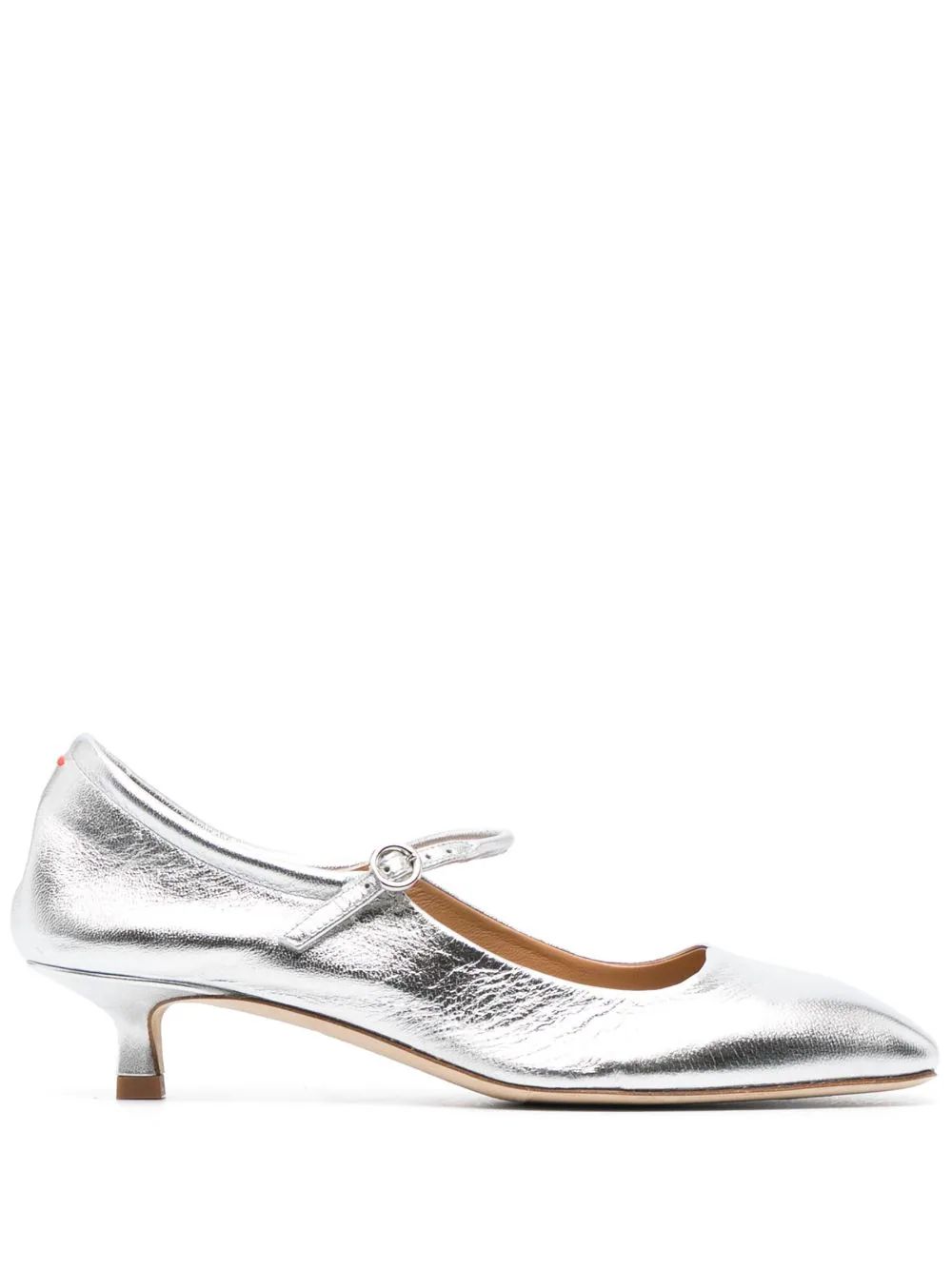 Aeyde Aline Leather Ballerina Shoes - Farfetch | Farfetch Global