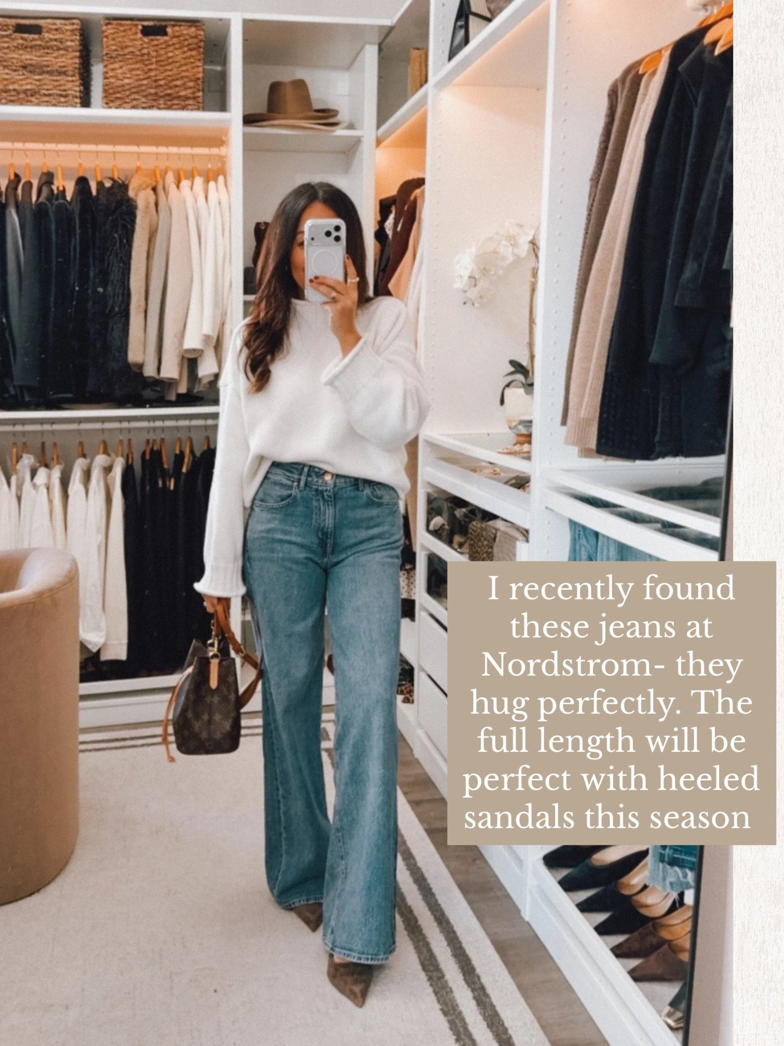 Jeans are 🔥 first time trying this brand and happy I took the chance - fit TTS ￼

#LTKOver40 #LTKootd