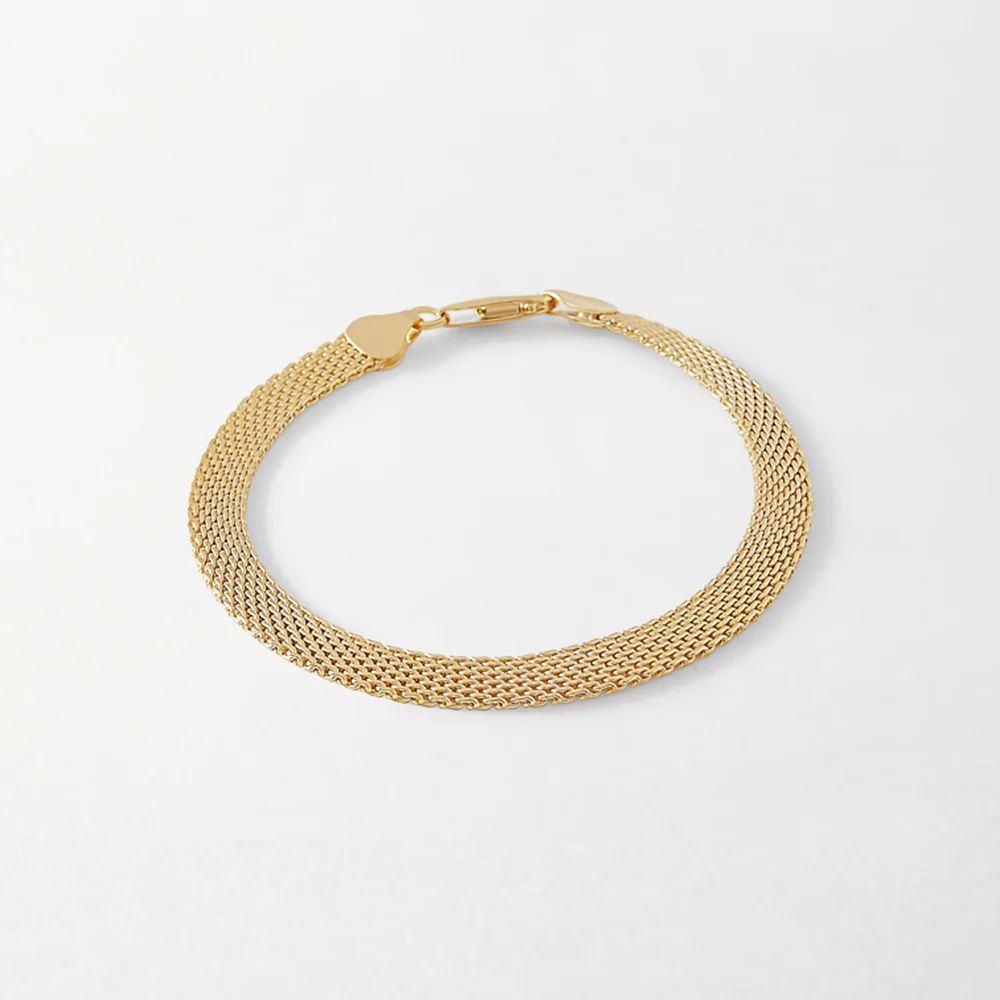 Victoria Woven Bracelet - Gold | Edge of Ember Ltd