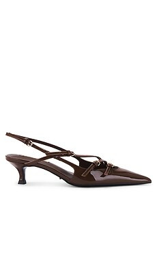 Tony Bianco Koko Heel in Mocha Patent from Revolve.com | Revolve Clothing (Global)