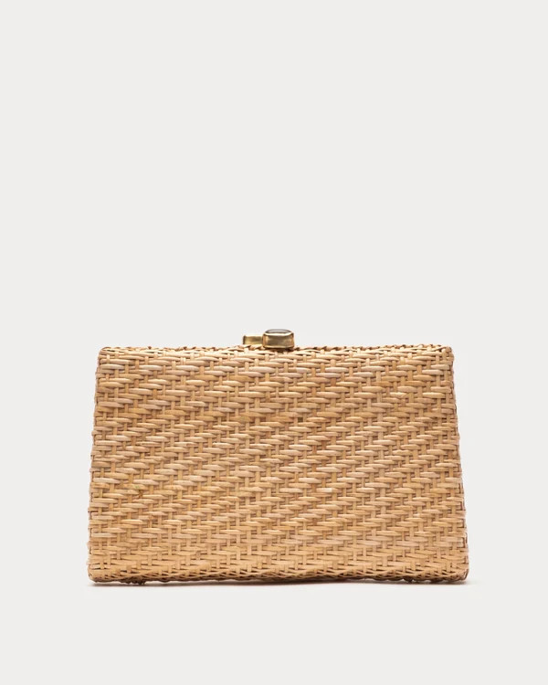 Stella Clutch - Natural | Frances Valentine