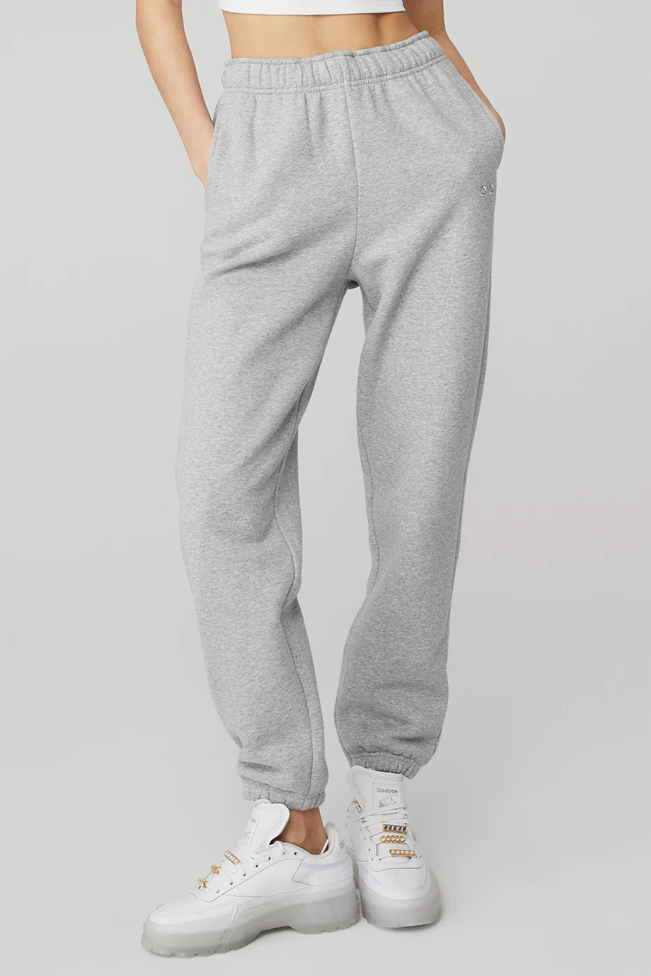 ALO | Accolade Sweatpant in Athletic Heather Grey, Size: XL | Alo Yoga (US)