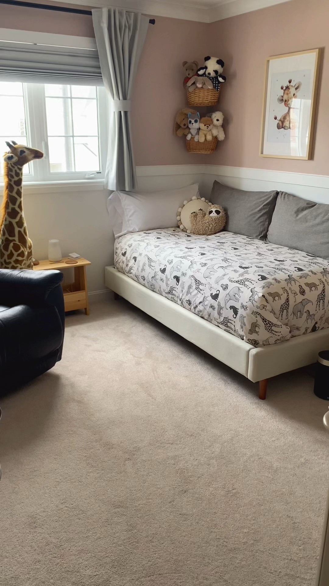 Our unique nursery setup 🎀 We really pioritized simplicity and organization in our small nursery, which makes it functional for us. It's warm and inviting with soft lighting and decor 🧸

#LTKKids #LTKFamily #LTKBaby