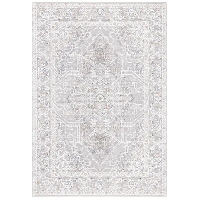 Marti Oriental White/Gray/Brown Area Rug Ophelia & Co. Rug Size: Rectangle 5' x 8' | Wayfair North America