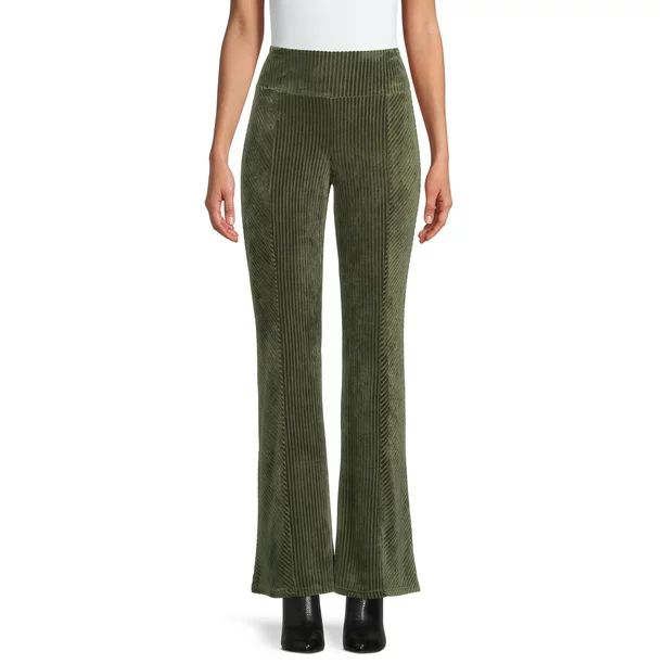 No Boundaries Juniors Corduroy Flare Pants - Walmart.com | Walmart (US)