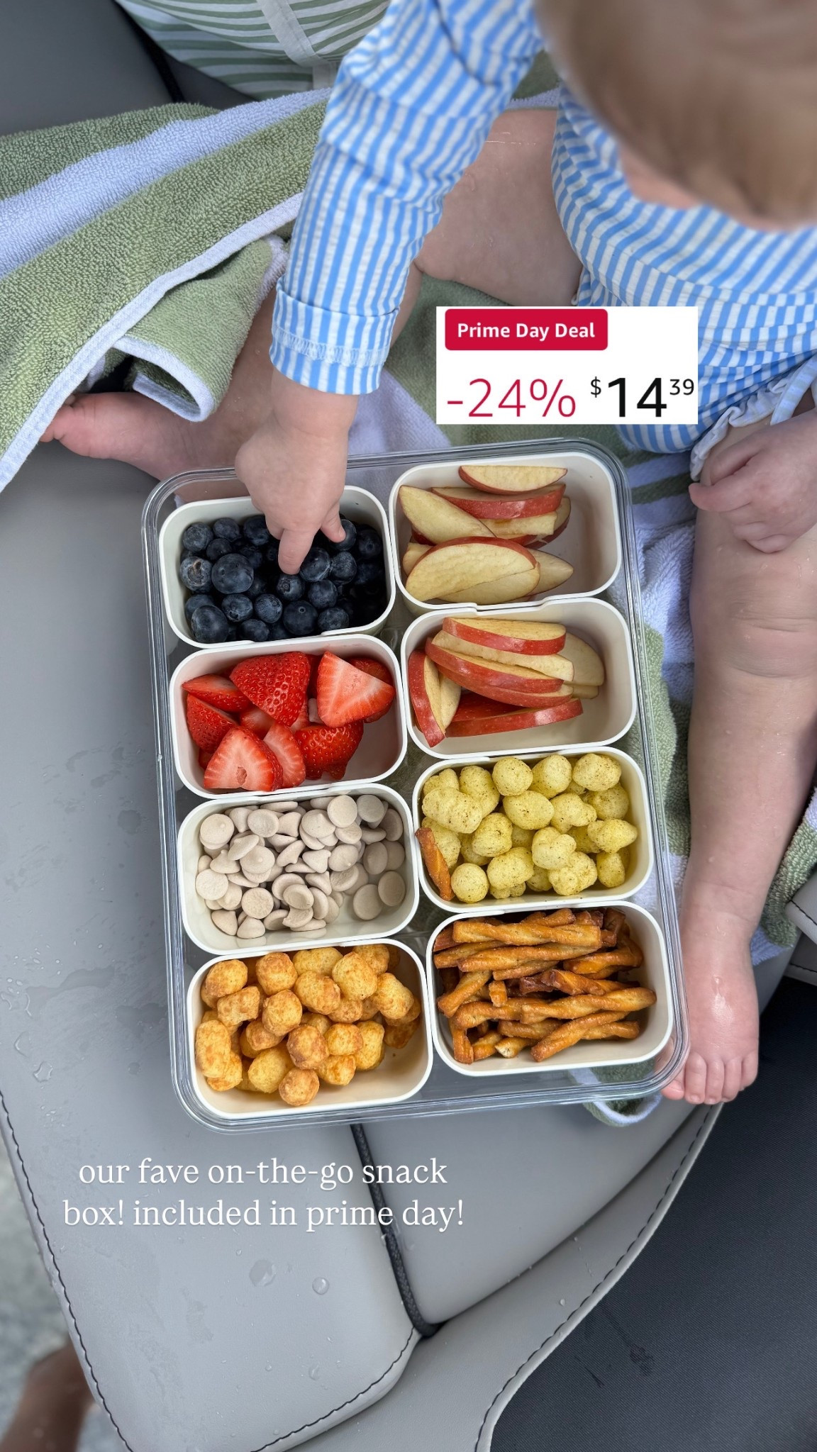 The best snackle box for summer! We use this everywhere we go, on sale included in prime day! 

Also can be thrown in top rack of dishwasher! 🙌🏼🙌🏼

Under $15, prime day deals, Amazon prime day, snackle box, kids snack box, snack containers 

#LTKSaleAlert #LTKFindsUnder50 #LTKKids