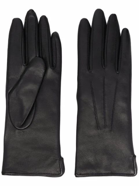 Aspinal Of Londontonal stitching gloves | Farfetch Global