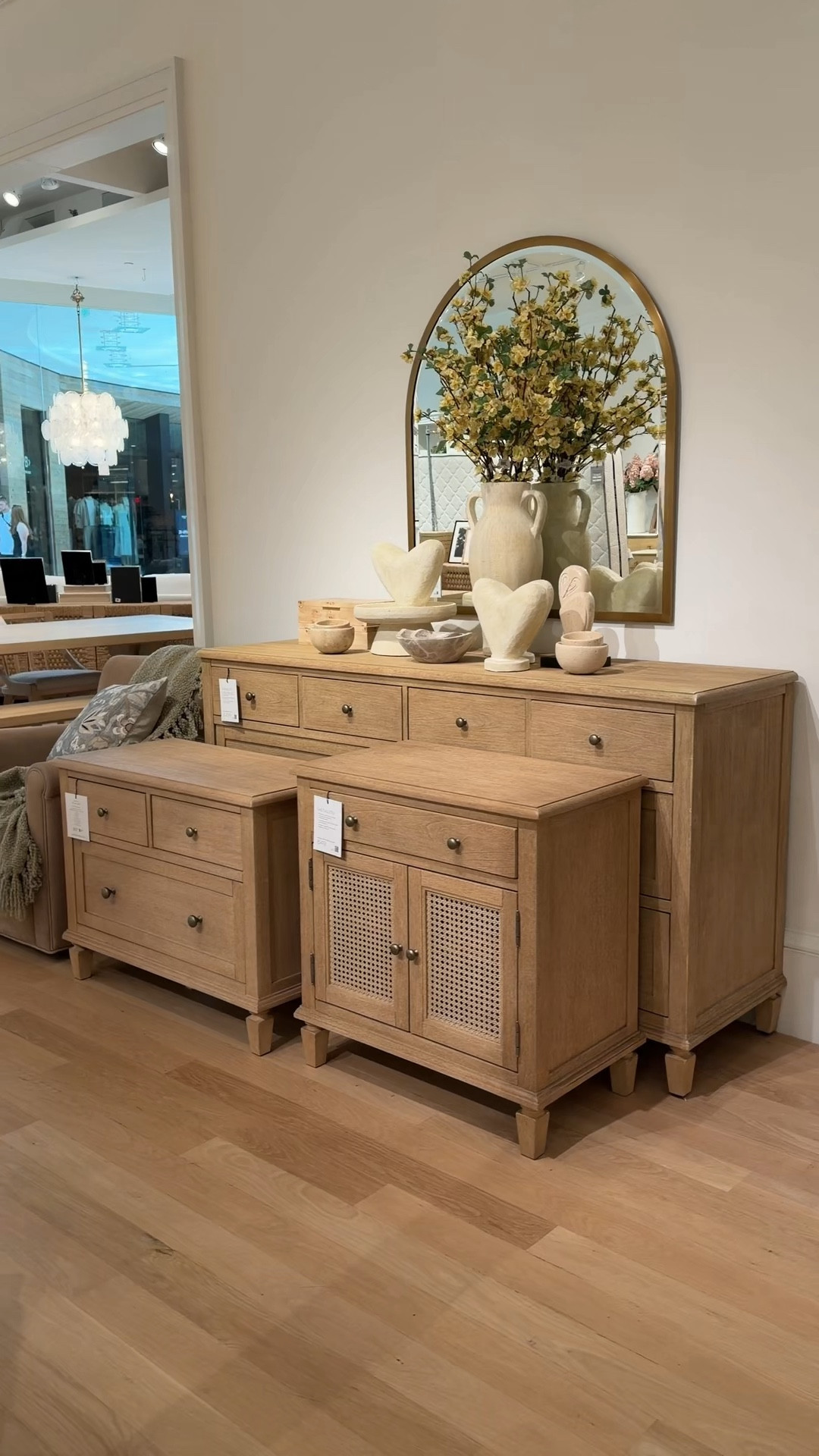 Classic bedroom furniture done right! 🤎 The Sausalito Collection from Pottery Barn is such a beautiful example of timeless design and solid craftsmanship. ☺️ Featuring nightstands and dressers shown here in the Seadrift finish, the pieces have a relaxed, classic look that works in so many bedroom styles. 🌼 It also comes in four different color options, making it easy to find the right fit for your space. Linked more pieces from the Sausalito collection to shop! ✨#PotteryBarn #BedroomFurniture
#BedroomInspo

#LTKHome #LTKSaleAlert